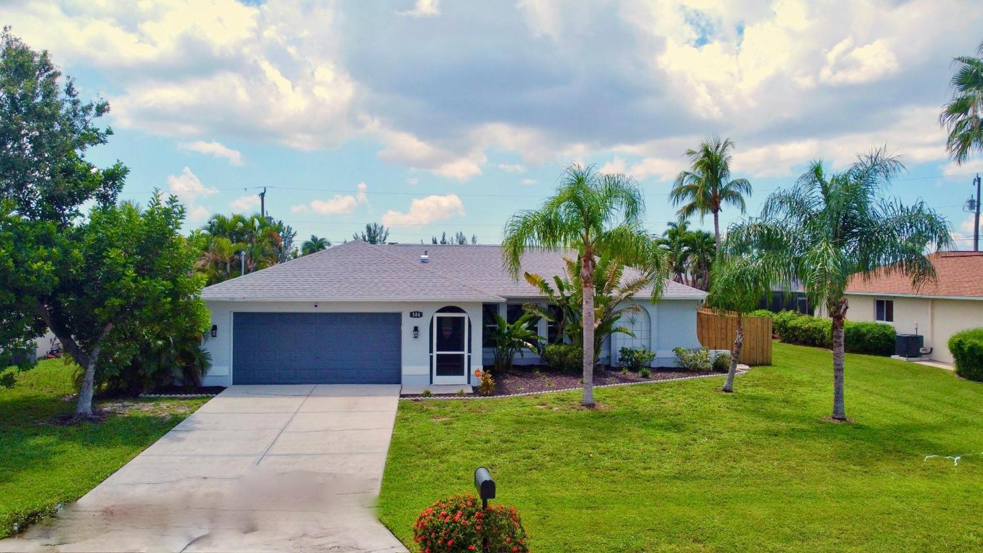 Beautiful Pool Home With Sleeping For 8 For Lovelypeople Cape Coral Exteriör bild