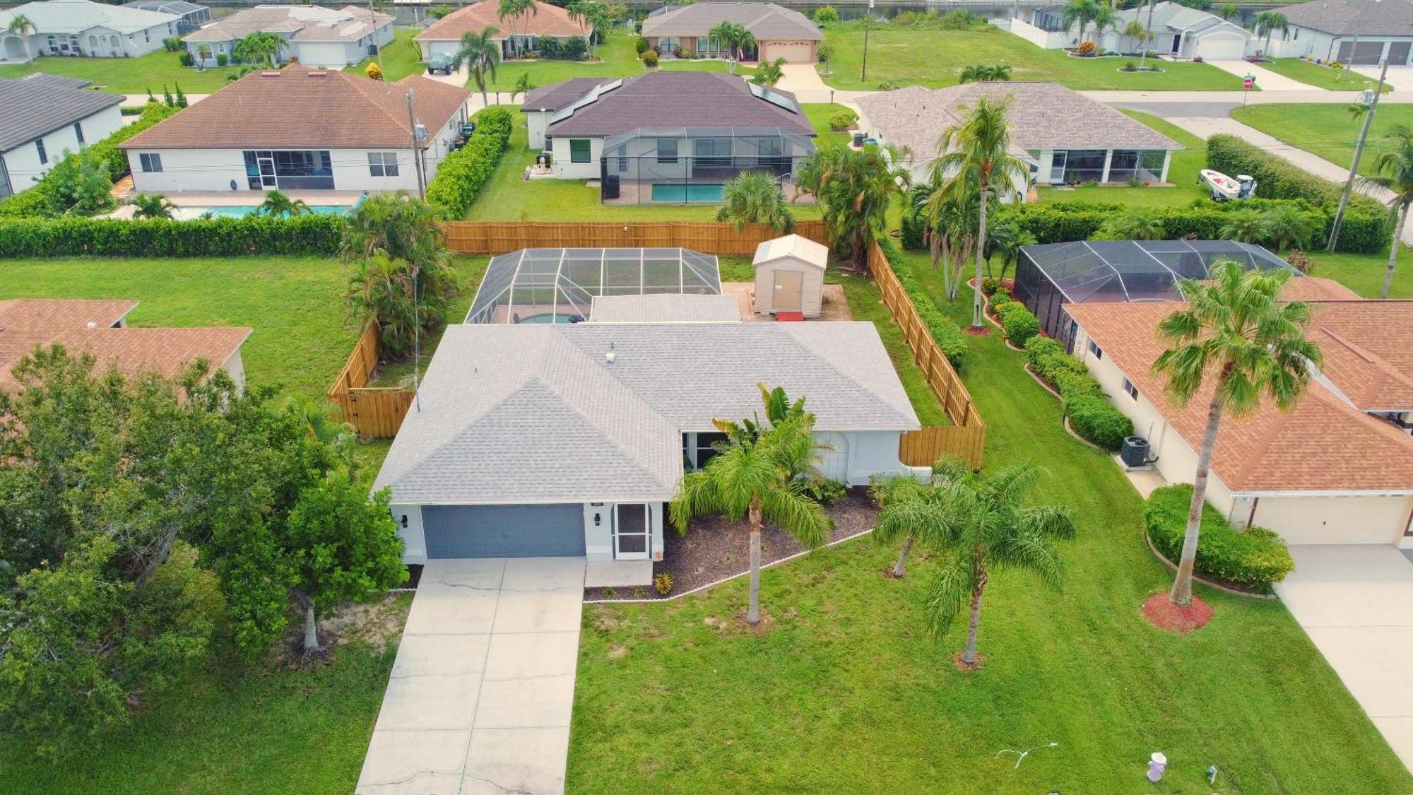 Beautiful Pool Home With Sleeping For 8 For Lovelypeople Cape Coral Exteriör bild