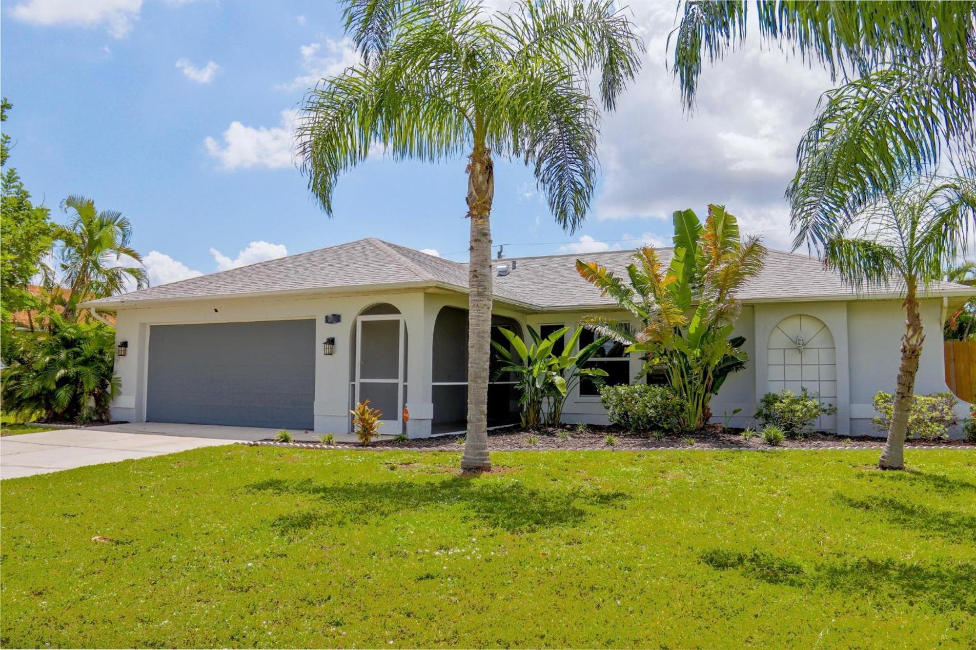 Beautiful Pool Home With Sleeping For 8 For Lovelypeople Cape Coral Exteriör bild